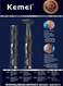 Kemei KM-6673 2-In-1 Nose And Ear Hair Trimmer For Men - KSA Version