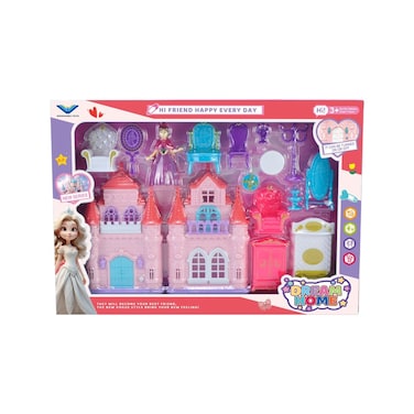 TOYSEA Dream Villa Funny House Set with Box, Cute, Colorful and Fun Playhouse for Kids, Imaginative Role Play, Creative Toy