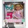14-Inch Doll Set with Accessories and Beauty Tools, Interactive Doll Toy with Light and Sound, Lovely Baby Doll for Kids, Pretend Play Gift Set in Box