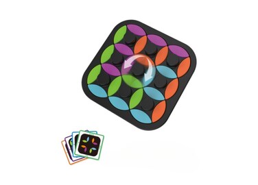 TOYSEA Rotate Puzzle Game Set, 360-Degree Rotating Brain Teaser with 40 Challenge Cards, STEM Toy for Kids Ages 6+