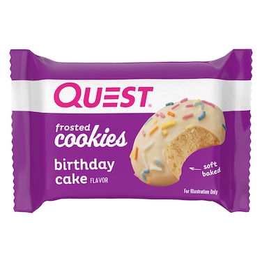 كويست لوح بروتين بنكهة كعك عيد الميلاد 25 جرام