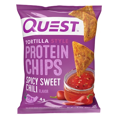 Quest Nutrition - Tortilla Protein Chips, Spicy Sweet Chili, 32g