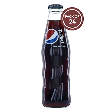 Pepsi Cola Zero Bottle 250ml x 24