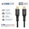 Promate POWERBOLT240-1M Thunderbolt USB-C To USB-C Data Sync And Charging Cable 240W 1m Black