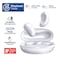Promate High Fidelity Ultra-Mini  Earbuds White