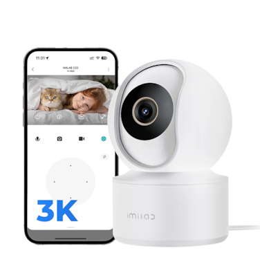 Imilab Smart Security Camera Indoor Plug-in Wi-Fi 3K C22 - White