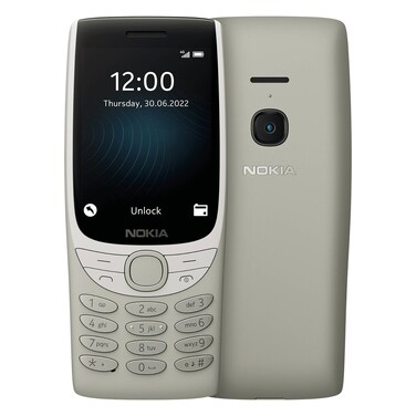 Nokia 8210, 128MB Internal Memory, 4G, Dual SIM, TA1485, Sand