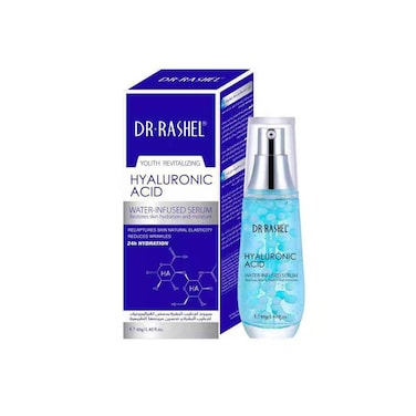 Pack Of 2 Hyaluronic Acid Water-Infused Serum Restores Skin Hydraion And Moisture 40grams