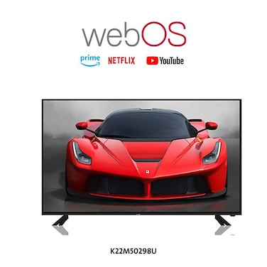 شاشة كي ام سي 50 بوصة اسمارت ، بنظام ويب اوس مع ريسيفر داخلي 4 كيه