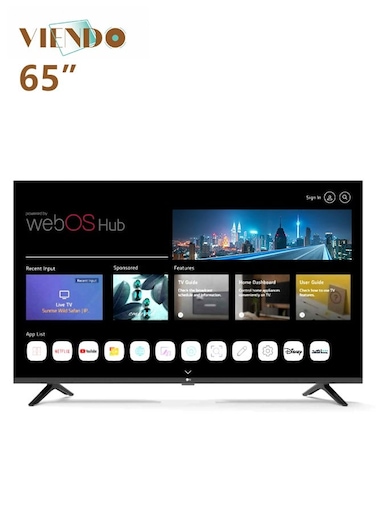 Viendo Smart Screen, 65 Inches, WebOS, LED, HUB, Magic Remote, Dolby Audio - V65D2