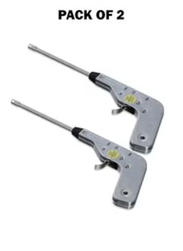 3  Piece Generic Gas Lighter Silver