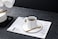 12-Piece Ceramic Tea Cup And Saucer Set With Stand