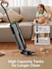Dreame H12 Pro Wet Dry Vacuum Cleaner, Smart Floor Cleaner Cordless Vacuum And Mop For Hard Floors, One-Step Edge to Edge Cleaning With Hot Air Drying