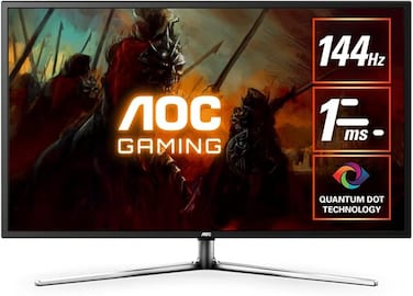 AOC G4309VX/D 43&quot;W VA Technology Gaming Monitor,3840x2160,1MS,144Hz,HDR1000,AMD FreeSync Premium,HDMI2.1(HDR)&times;2,DP1.4(HDR)&times;2 USB3.2 Gen1&times;4, USB upstream, 7W&times;2, 200mm&times;100mm VESA,