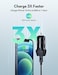 Ravpower 20W battery with a capacity of 20000 mAh with two Type C ports and a USB port + a 20W car charger with a Type C port + a Type C to Type C cable with a power of 60W