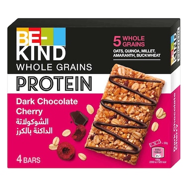 بي-كايند بروتين بار بالكرز  & الشكولاتة 4x 30 جرام  