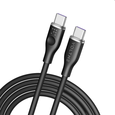 Voltme Moss Series Cable USB-C To USB-C 1.8m 100W - Black