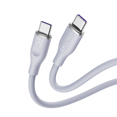 Voltme Moss Series Cable USB-C To USB-C 1m 100W - Gray