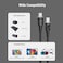 Voltme Moss Series Cable USB-C To USB-C 1.8m 60W - Black