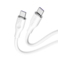 سلك شاحن فولتمي سلسلة موس من USB-C إلى USB-C بطول 1 م وبقوة 100 واط - أبيض