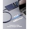 سلك شاحن فولتمي سلسلة روج مظفر من USB-C إلى USB-C بطول 1 م وبقوة 100 واط - أزرق