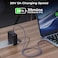 سلك شاحن فولتمي سلسلة روج مظفر من USB-C إلى USB-C بطول 1 م وبقوة 100 واط - أزرق
