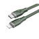 سلك شاحن فولتمي سلسلة روج مظفر من USB-C إلى آيفون بطول 1.2 م وبقوة 30 واط - أخضر