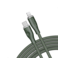 سلك شاحن فولتمي سلسلة روج مظفر من USB-C إلى آيفون بطول 2 م وبقوة 30 واط - أخضر