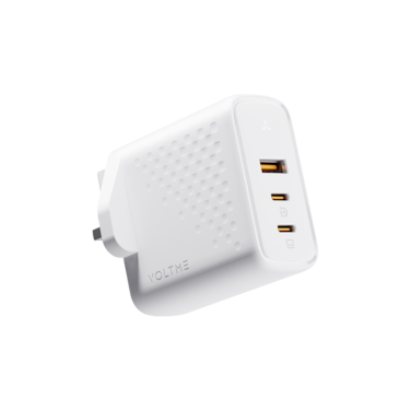 Voltme Wall Charger Revo 2-USB-C and USB 100W - White