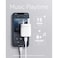 شاحن جداري فولتمي ريفو لايت بمنفذ USB-C مع سلك USB-C إلى USB-C وبقوة 30 واط - أبيض