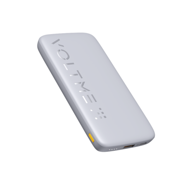 شاحن متنقل فولتمي هايبركور بمنفذ USB-C ومنفذ USB بسعة 10000 مللي أمبير وبقوة 22.5 واط - رمادي