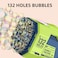 Little Story - 132 Holes Bubble Machine Gun wt Light / Bubble Maker for Kids Indoor &amp; Outdoor - Green