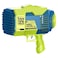 Little Story - 132 Holes Bubble Machine Gun wt Light / Bubble Maker for Kids Indoor &amp; Outdoor - Green