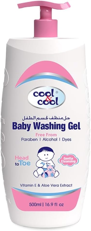 Cool And Cool Baby Washing Gel 500ml + 500ml Free