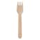 Hotpack Wooden Fork Set 50 Pieces Brown