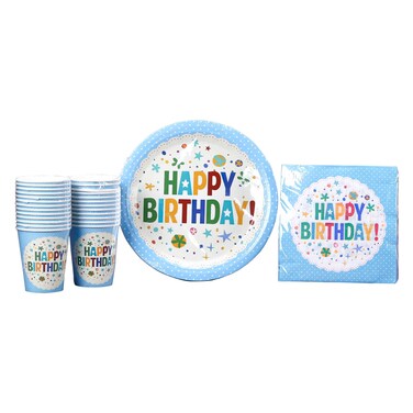 Hotpack Birthday Party Dinnner Ware Combo Pack