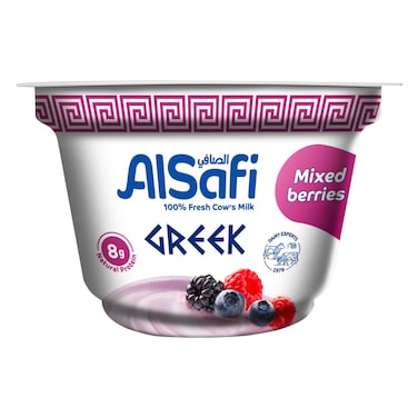 Alsafi Greek Yogurt Dessert Mixed Berries 150g