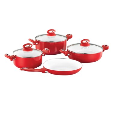 KORKMAZ ROSAVITA COOKWARE 7PC
