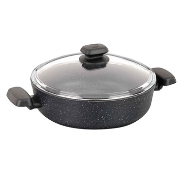 KORKMAZ LOW CASSEROLE 28CM