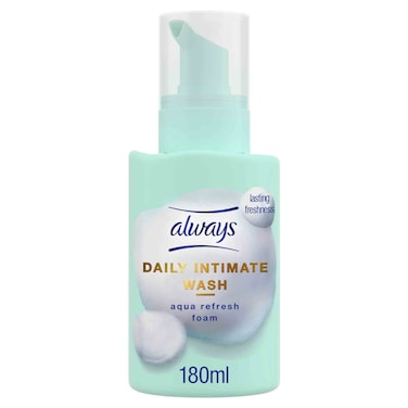 Always Daily Intimate Wash Aqua Refresh Foam 180ml