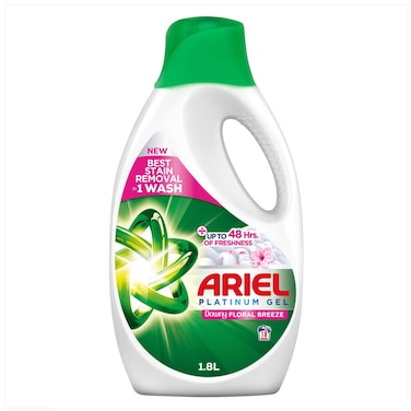 Ariel Floral Breeze Laundry Liquid Detergent, 1.8L