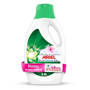 Ariel Platinum  Floral Freshness Laundry Liquid Detergent 2.8L