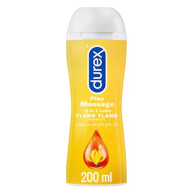 Durex Play Massage 2 in 1 Lubricant Gel with Ylang Ylang Sensual 200ml