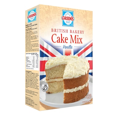 Green's - Vanilla Cake Mix, 500g