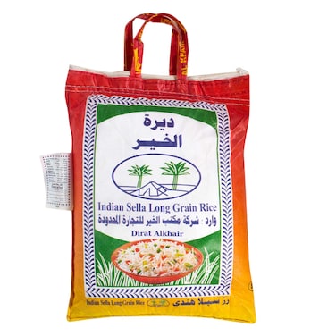الخير ديرة أرز سيلا هندي طويل الحبة 5 كيلو