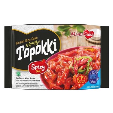 Mama Suka Hot Spicy Topokki Korean Rice Cake 134g