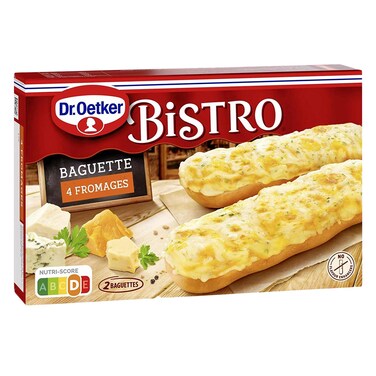 Dr. Oetker - Bistro, Baguette 4 Cheeses, 250g
