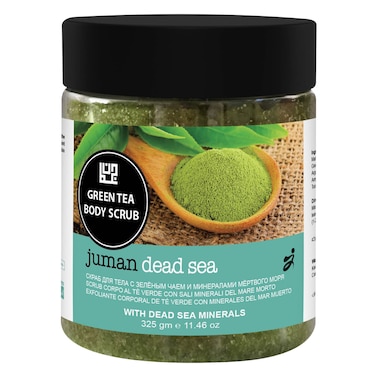 Juman Dead Sea Green Tea Body Scrub 325g