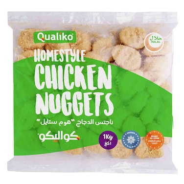 كواليكو - قطع دجاج هوم ستايل ناجتس 1 كج