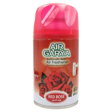 AIR GARYA Automatic Refill Air Freshener Red Rose Fragrance &ndash; 60 Days, Odor Eliminator, Essential Oils
